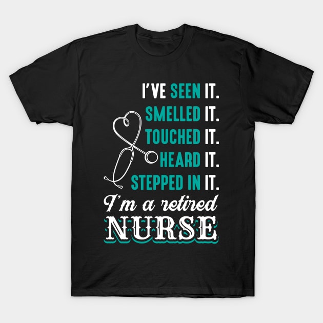 I've Seen It, Smelled It Touched It Heard It Stepped In It T-Shirt by celeryprint